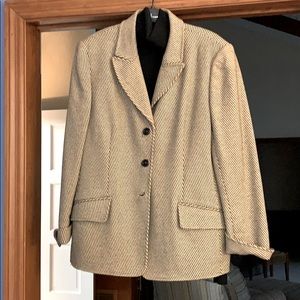 Carlisle tweed brown and black jacket with Polo
